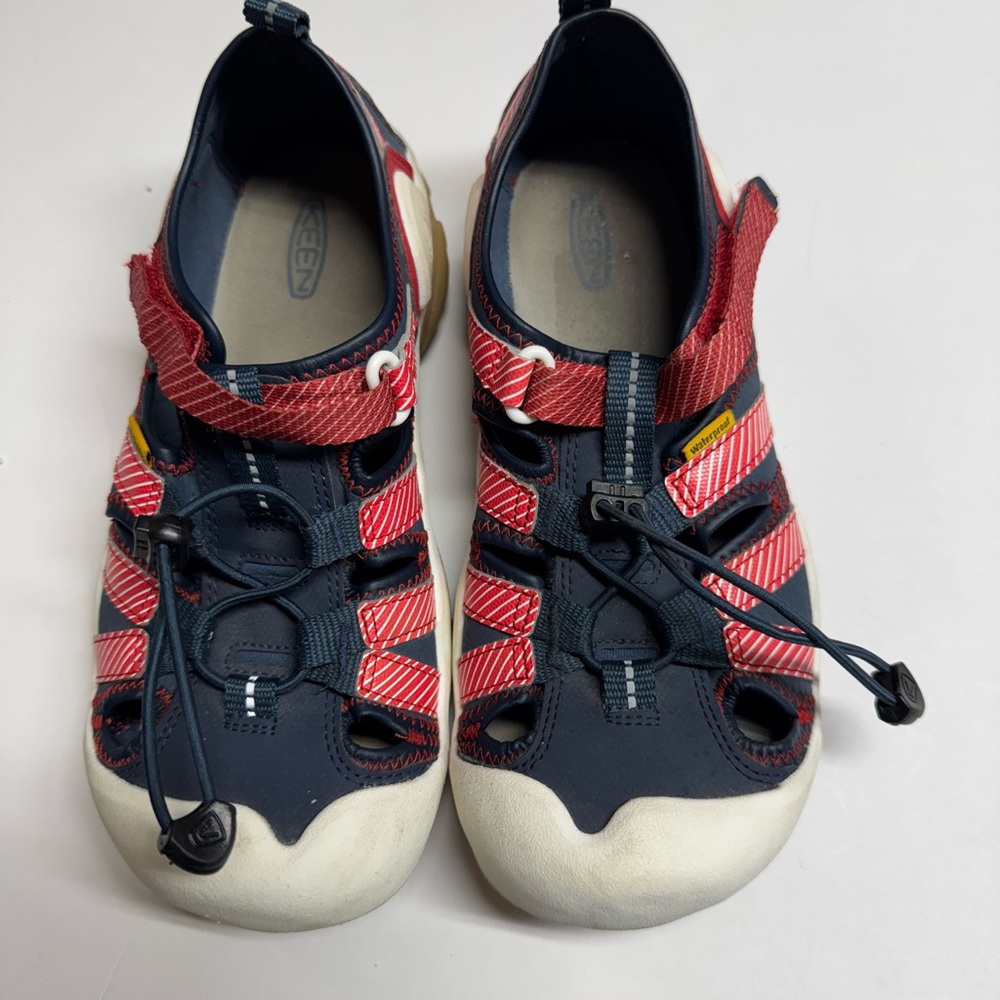 Keen Kids Red and Navy Water Shoes